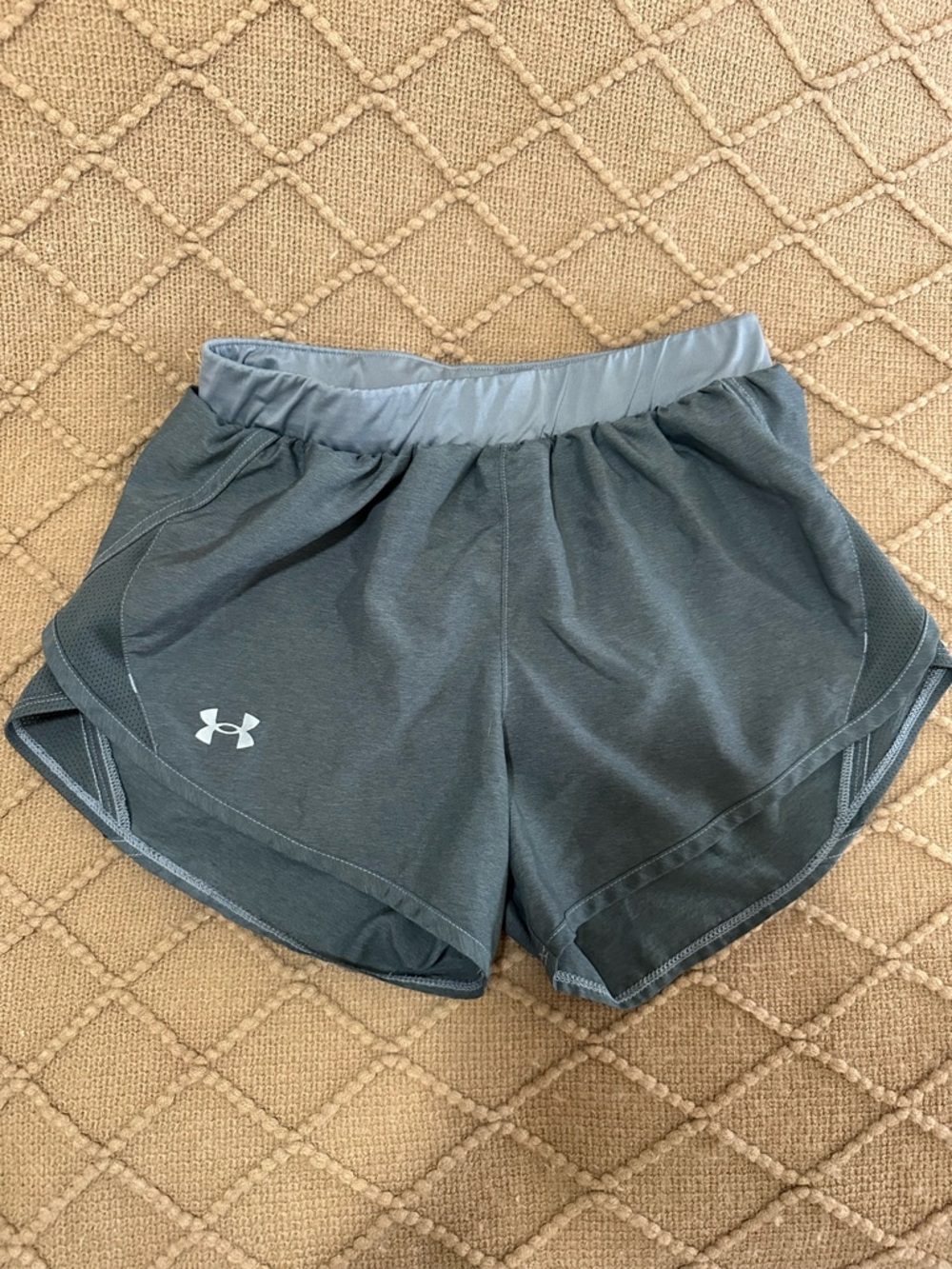 Under Armour Women's Slate Gray Athletic Shorts